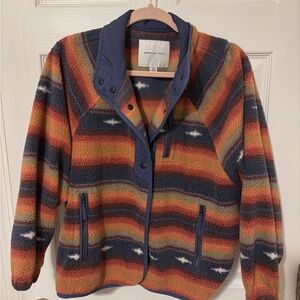 American Eagle Outfitters Multicolor Striped Jacket